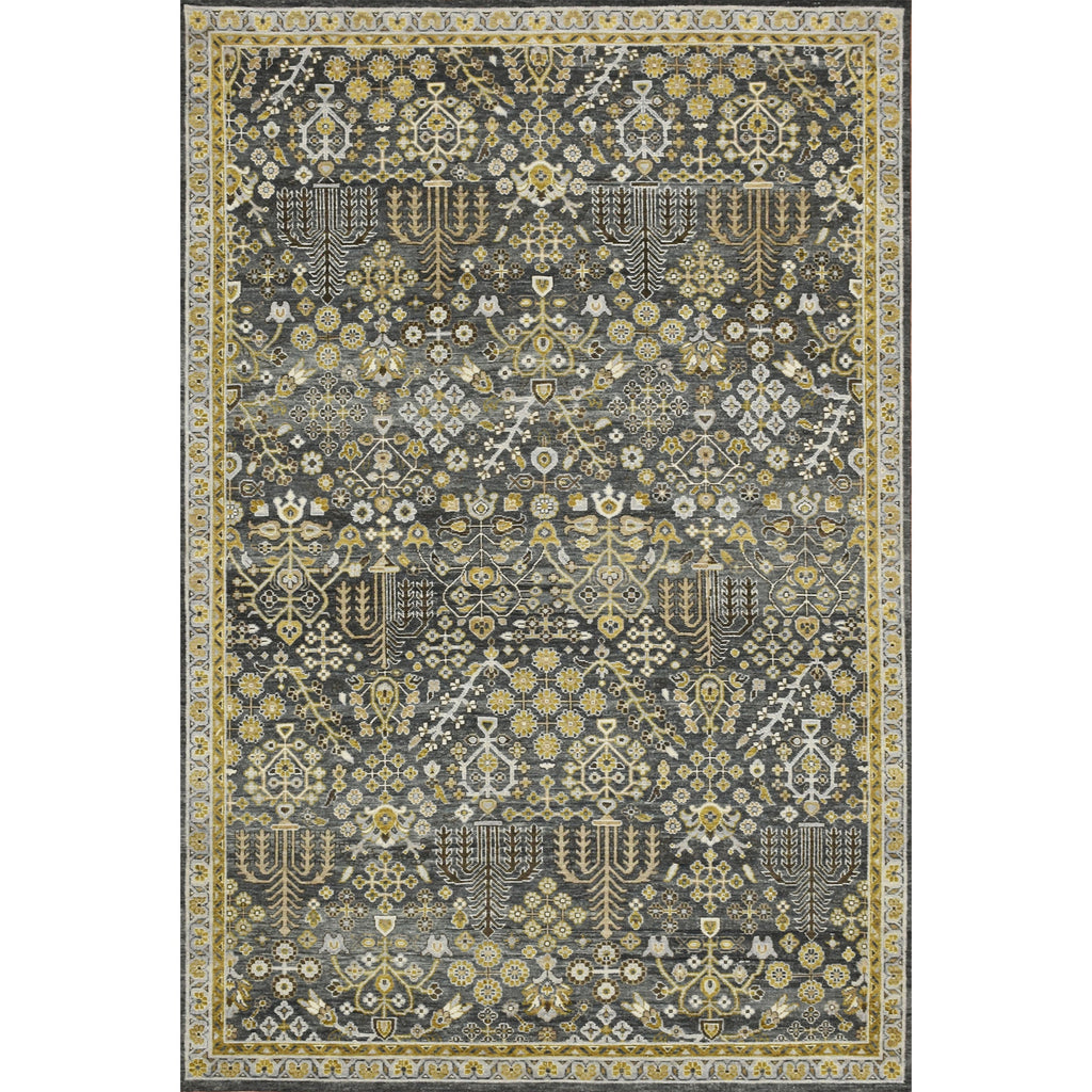 CANTERBURY SILK JPS42 CHARCOAL / GOLD