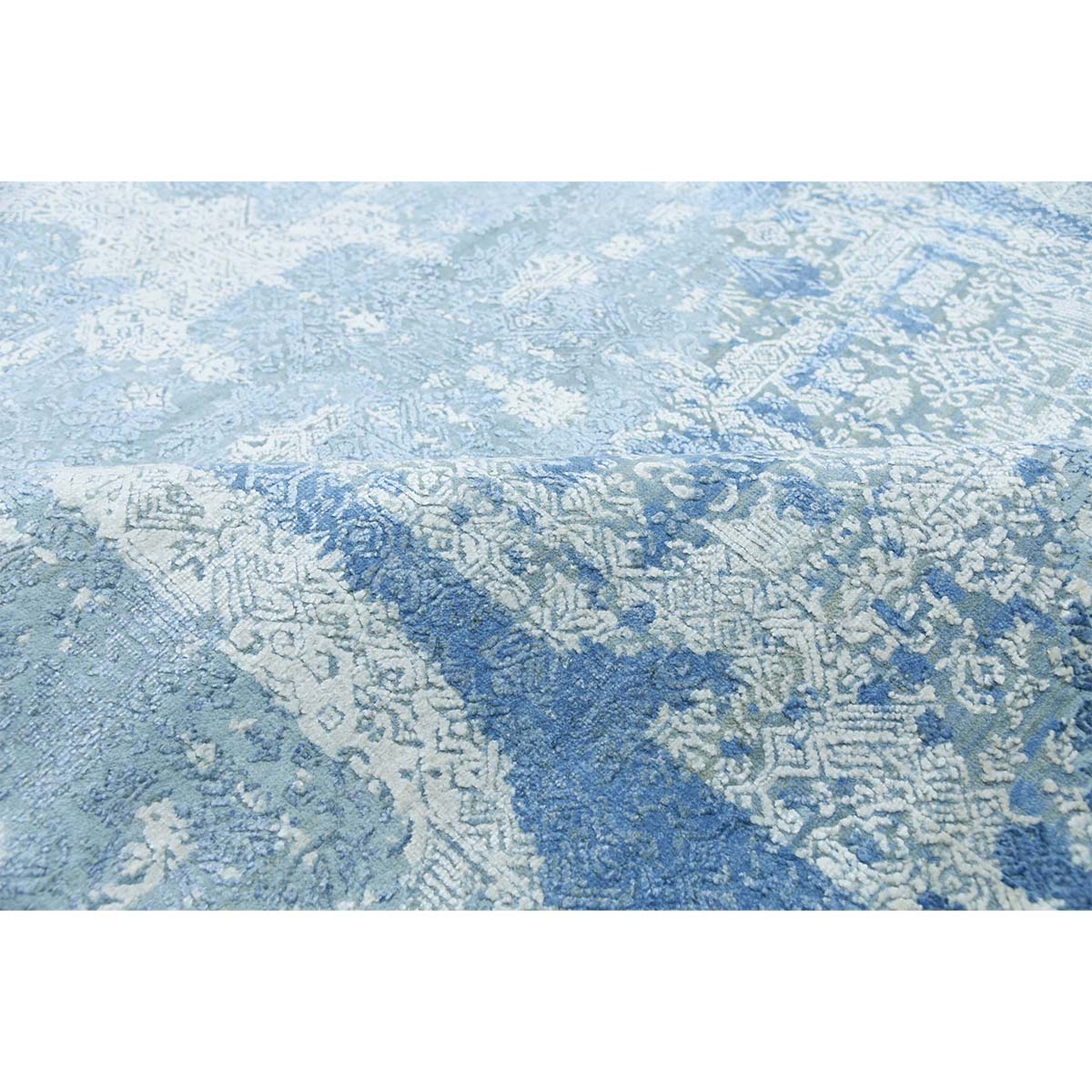CANTERBURY SILK JPS64 SILVER / LIGHT BLUE