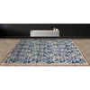CANTERBURY SILK JPS69 BLUE / RUST