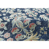 CANTERBURY SILK JPS69 BLUE / RUST