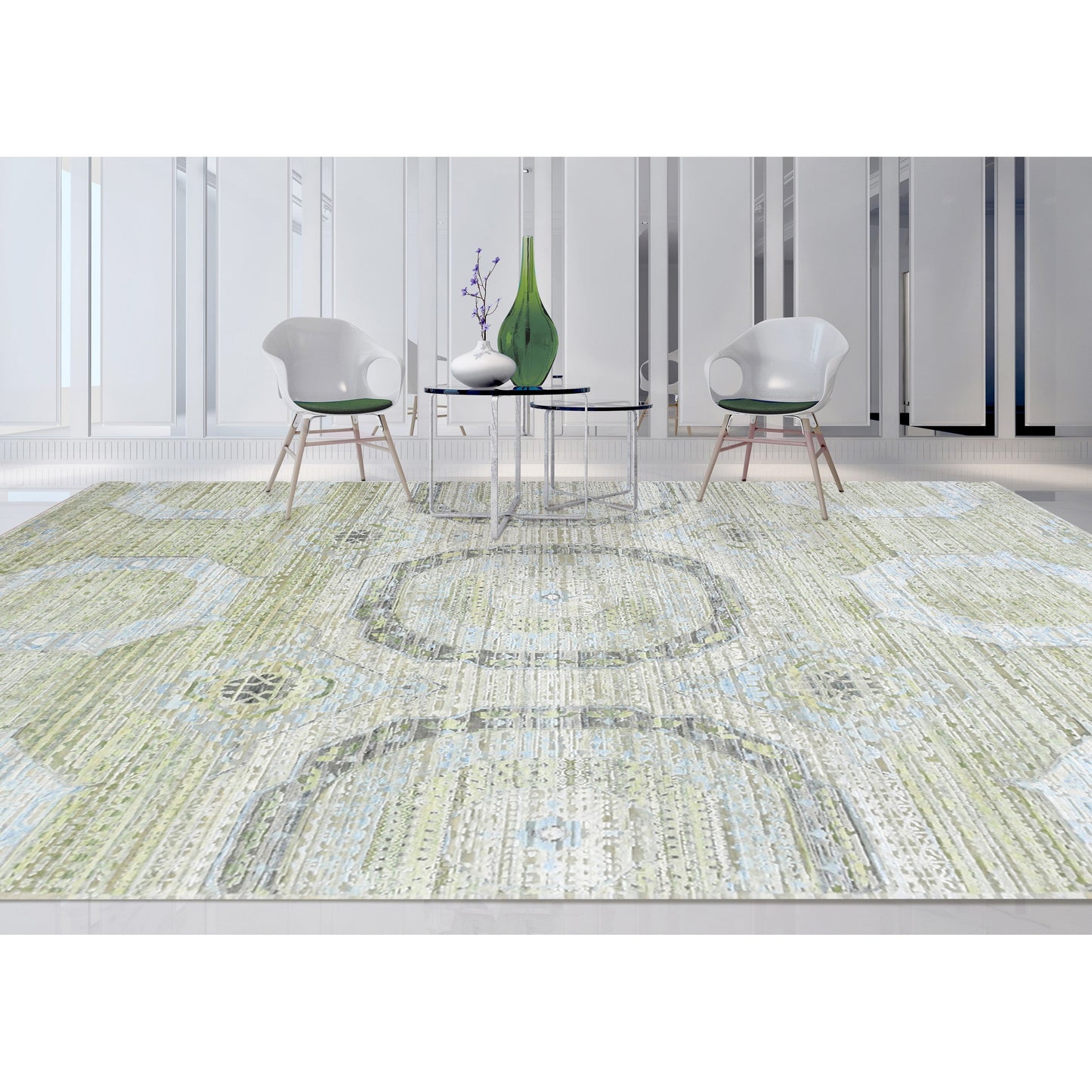 CANTERBURY SILK JPS72 GREEN