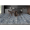 CANTERBURY SILK JPS91 CHARCOAL / BLUE