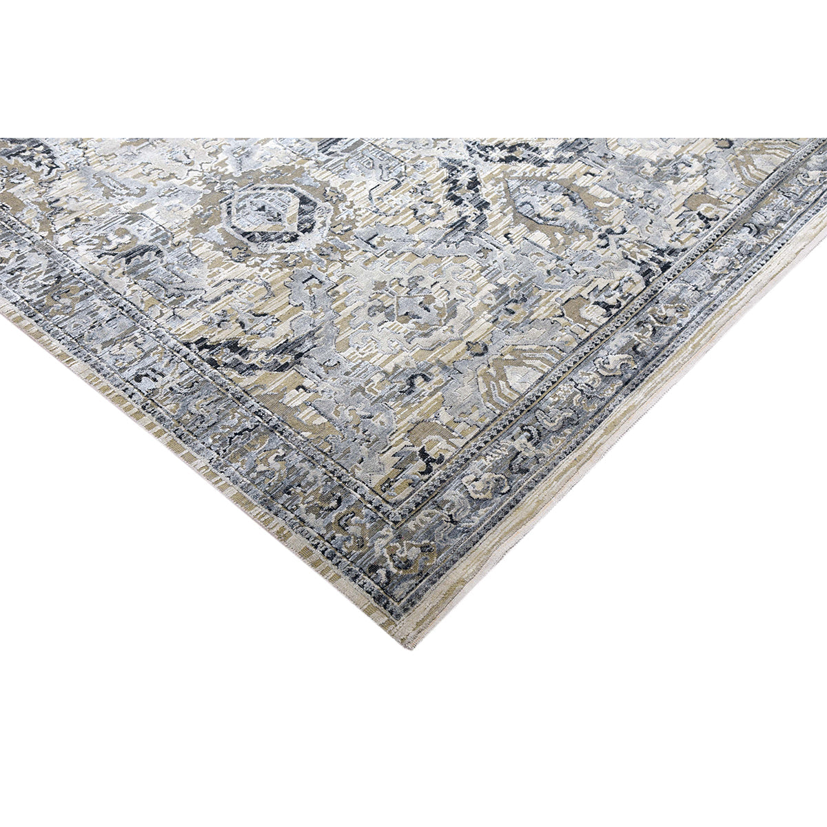 CANTERBURY SILK JS175 SILVER / GREY