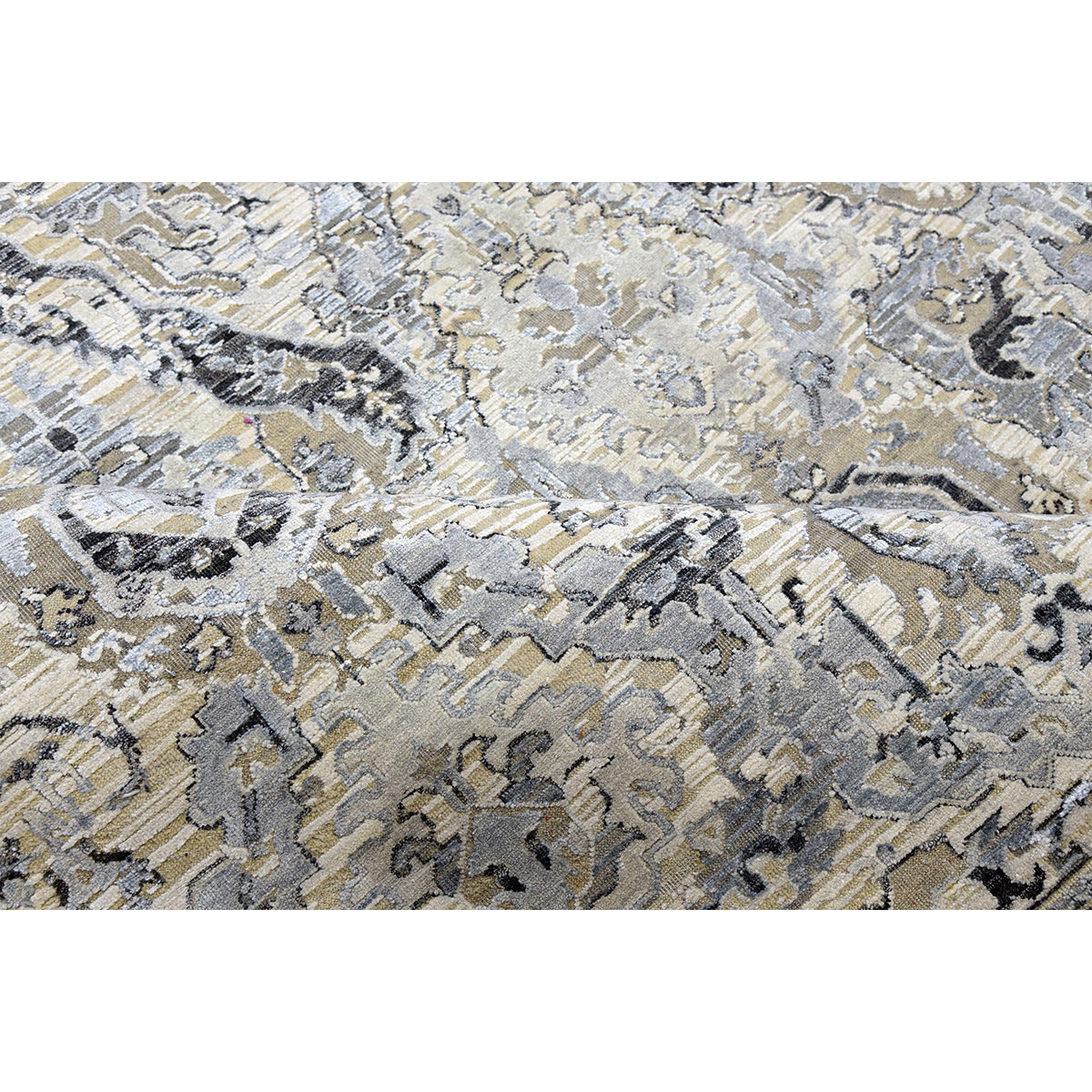 CANTERBURY SILK JS175 SILVER / GREY