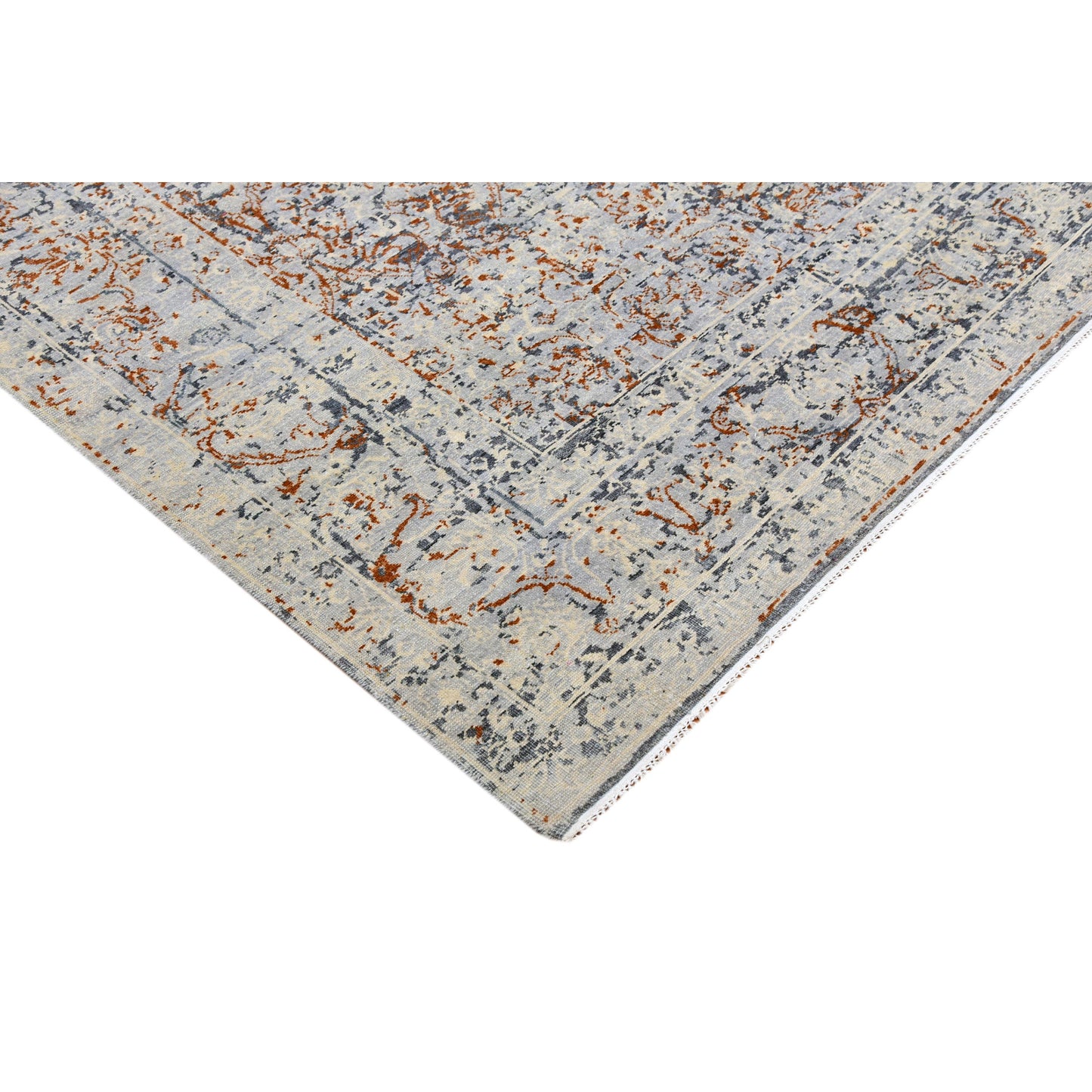 CANTERBURY SILK JS191 GREY / RUST