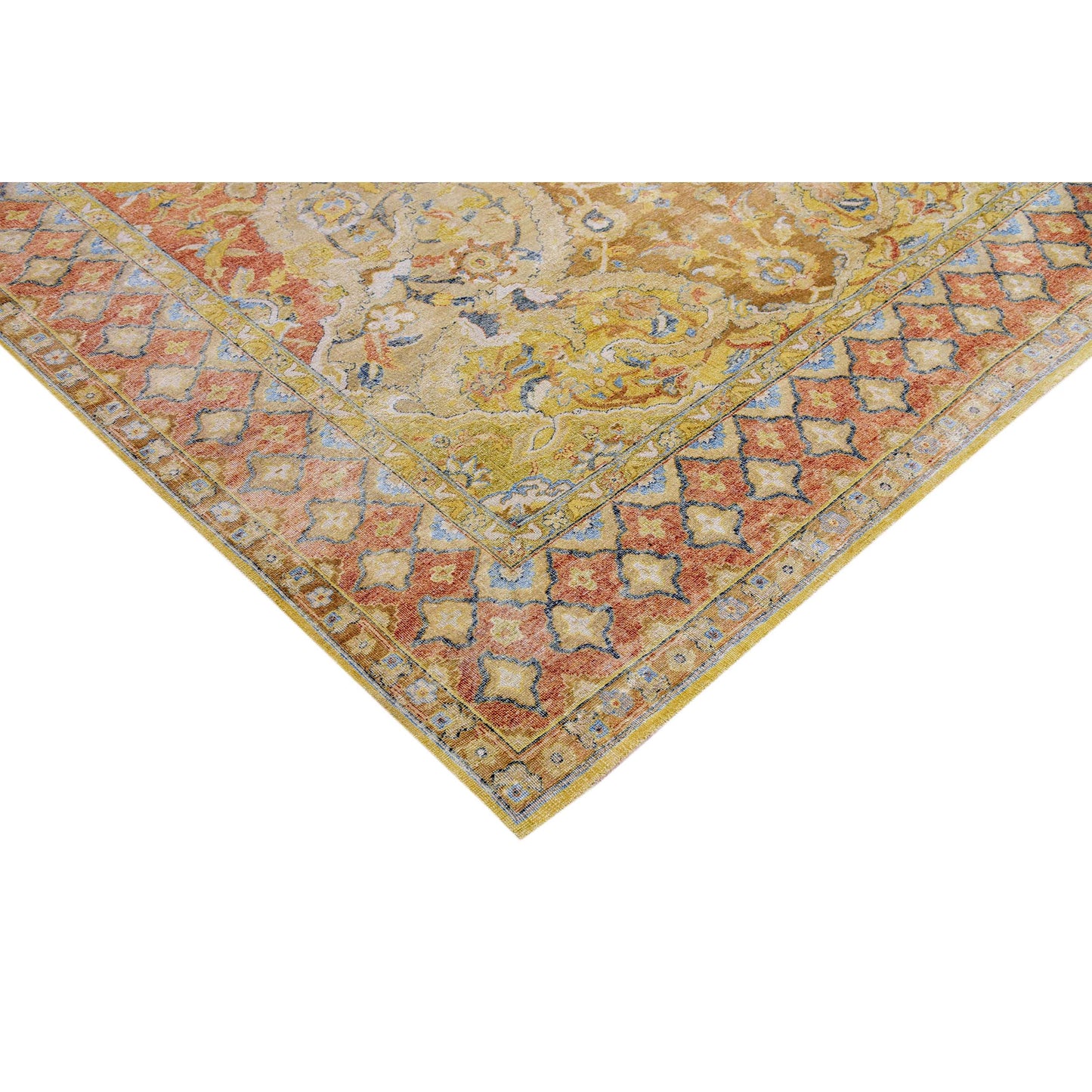 CANTERBURY SILK JS253 CAMEL / RUST