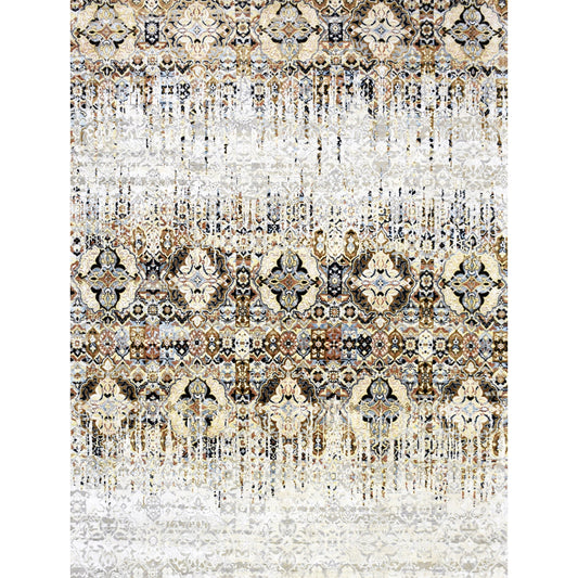 CANTERBURY SILK JS274 IVORY / BROWN