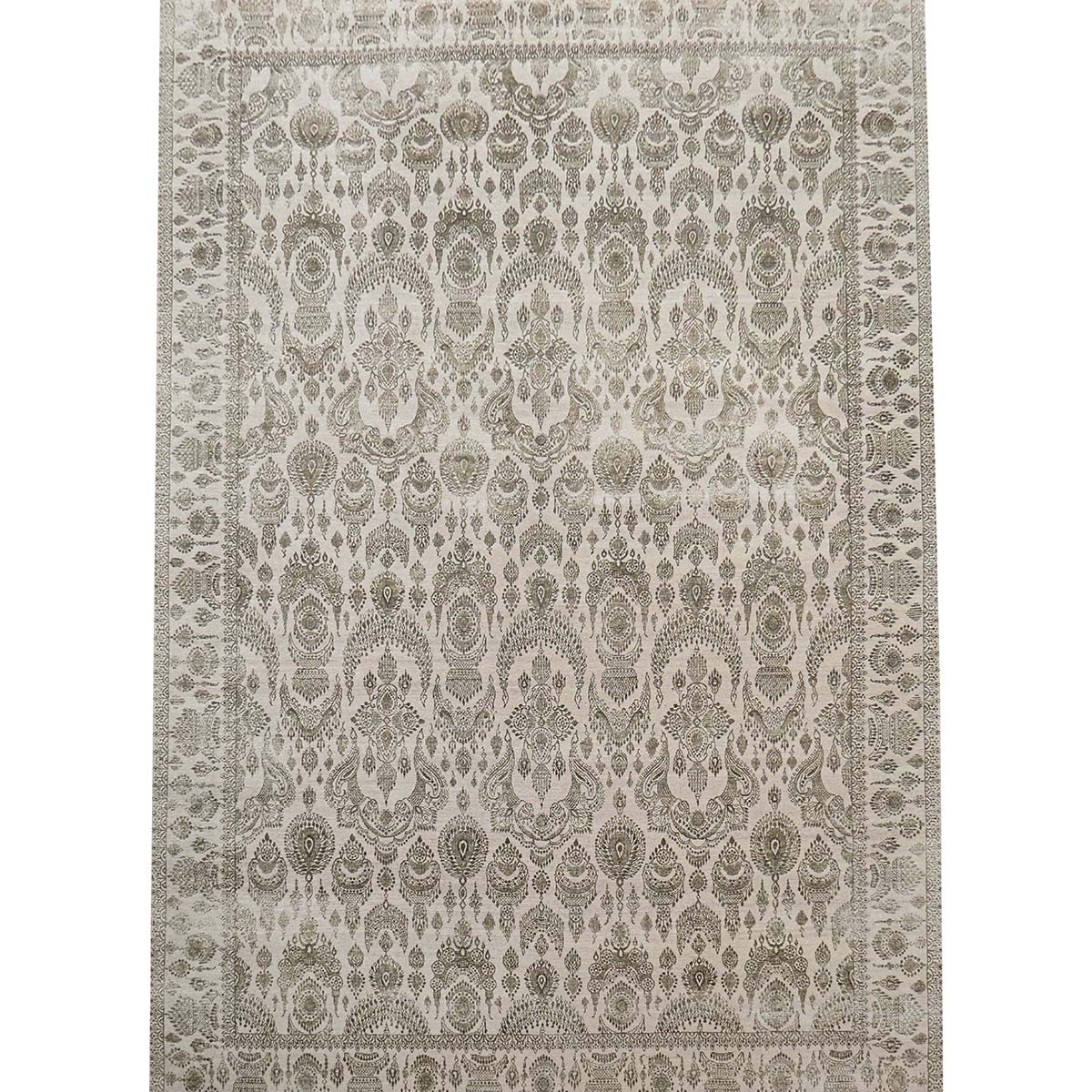 CANTERBURY SILK KPT29 IVORY / BROWN