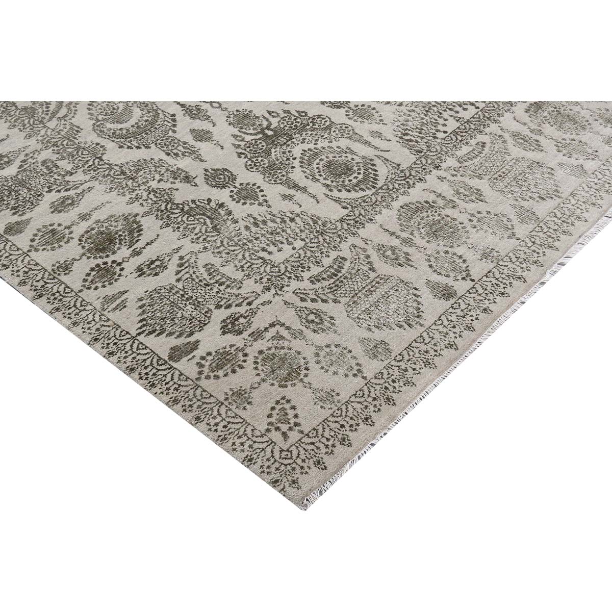 CANTERBURY SILK KPT29 IVORY / BROWN