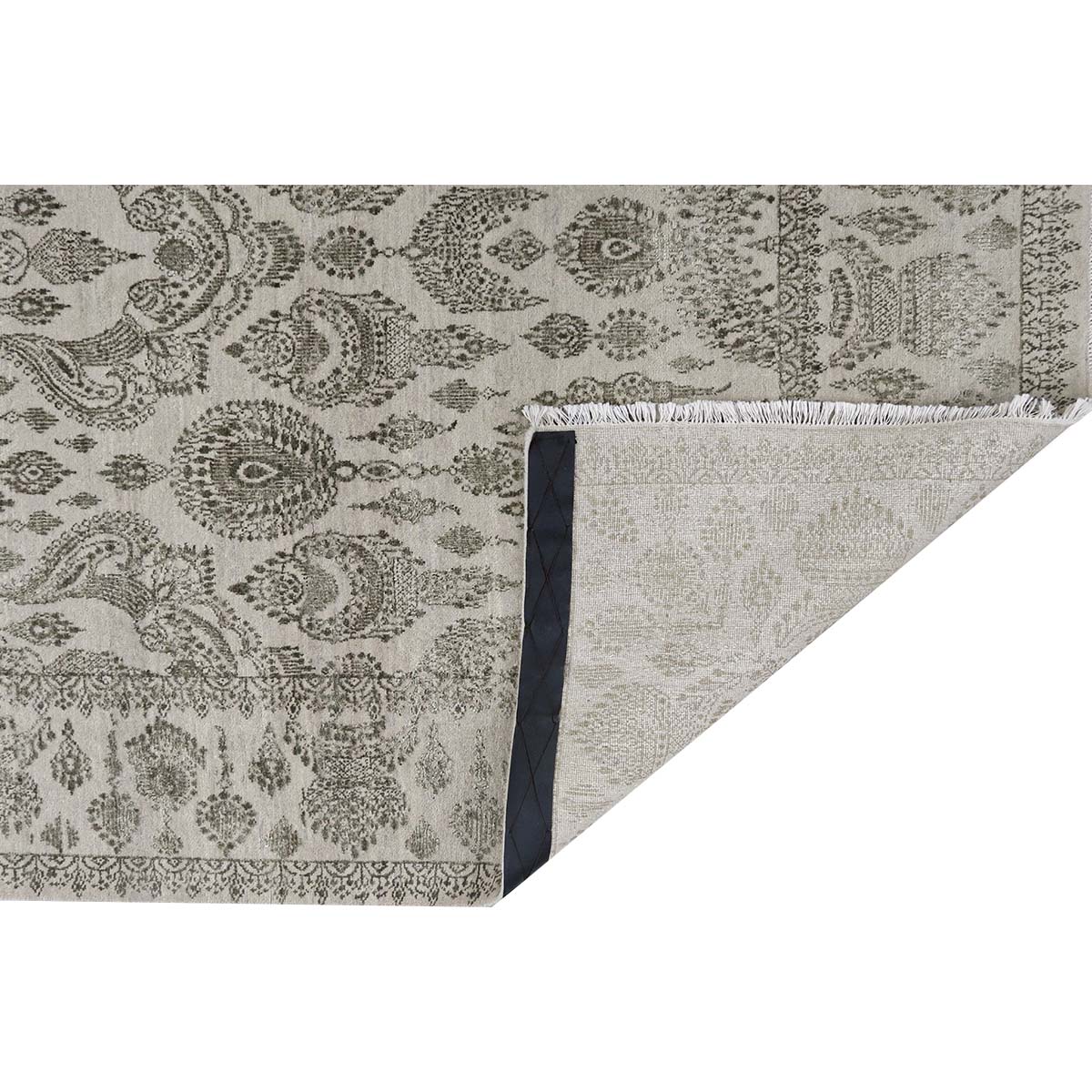 CANTERBURY SILK KPT29 IVORY / BROWN
