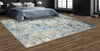 CANTERBURY SILK MIT22 IVORY / BLUE