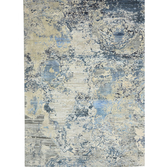 CANTERBURY SILK MIT22 IVORY / BLUE