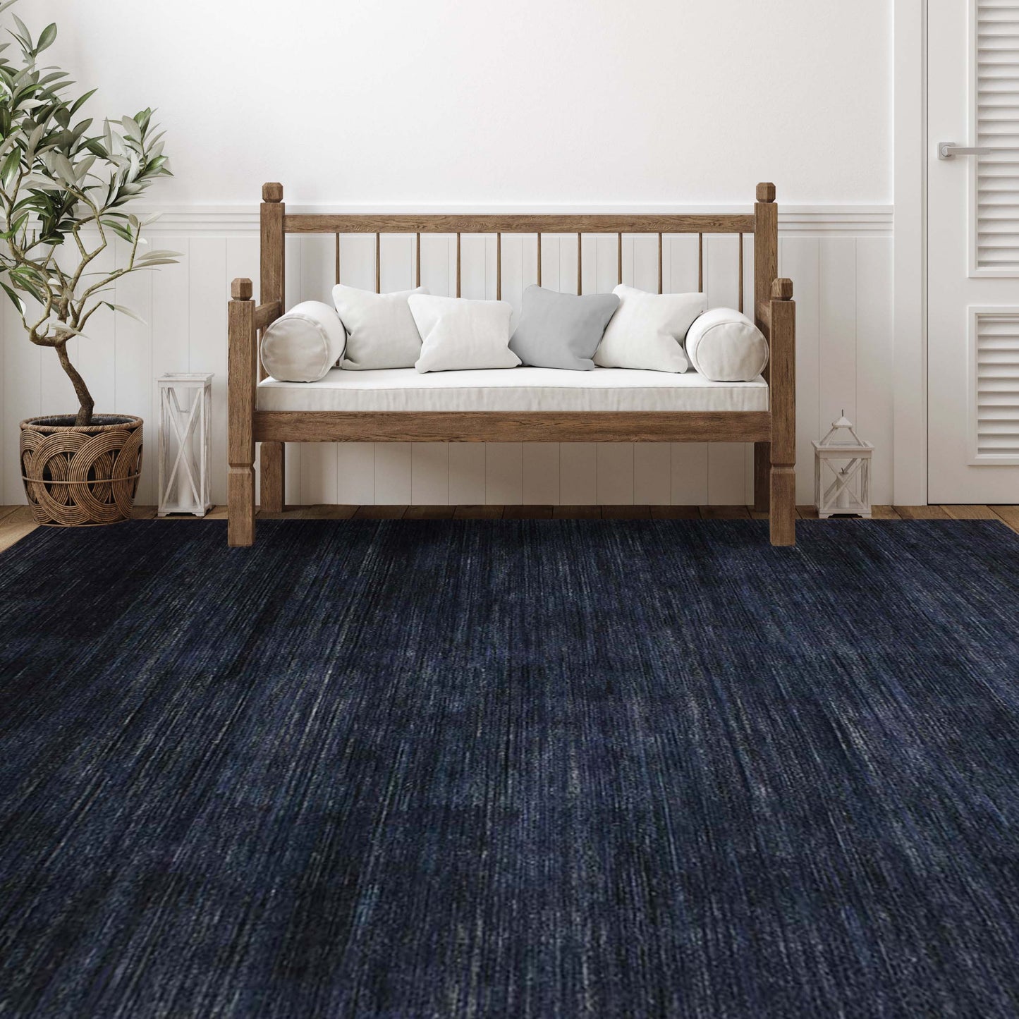 CANTERBURY SILK PLAIN CHARCOAL