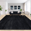 CANTERBURY SILK PLAIN CHARCOAL / BLACK