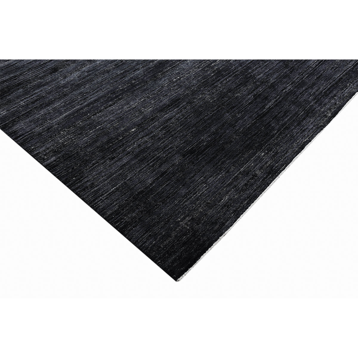 CANTERBURY SILK PLAIN CHARCOAL / BLACK