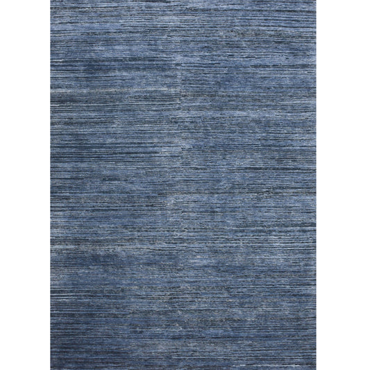 CANTERBURY SILK PLAIN CHARCOAL / BLUE