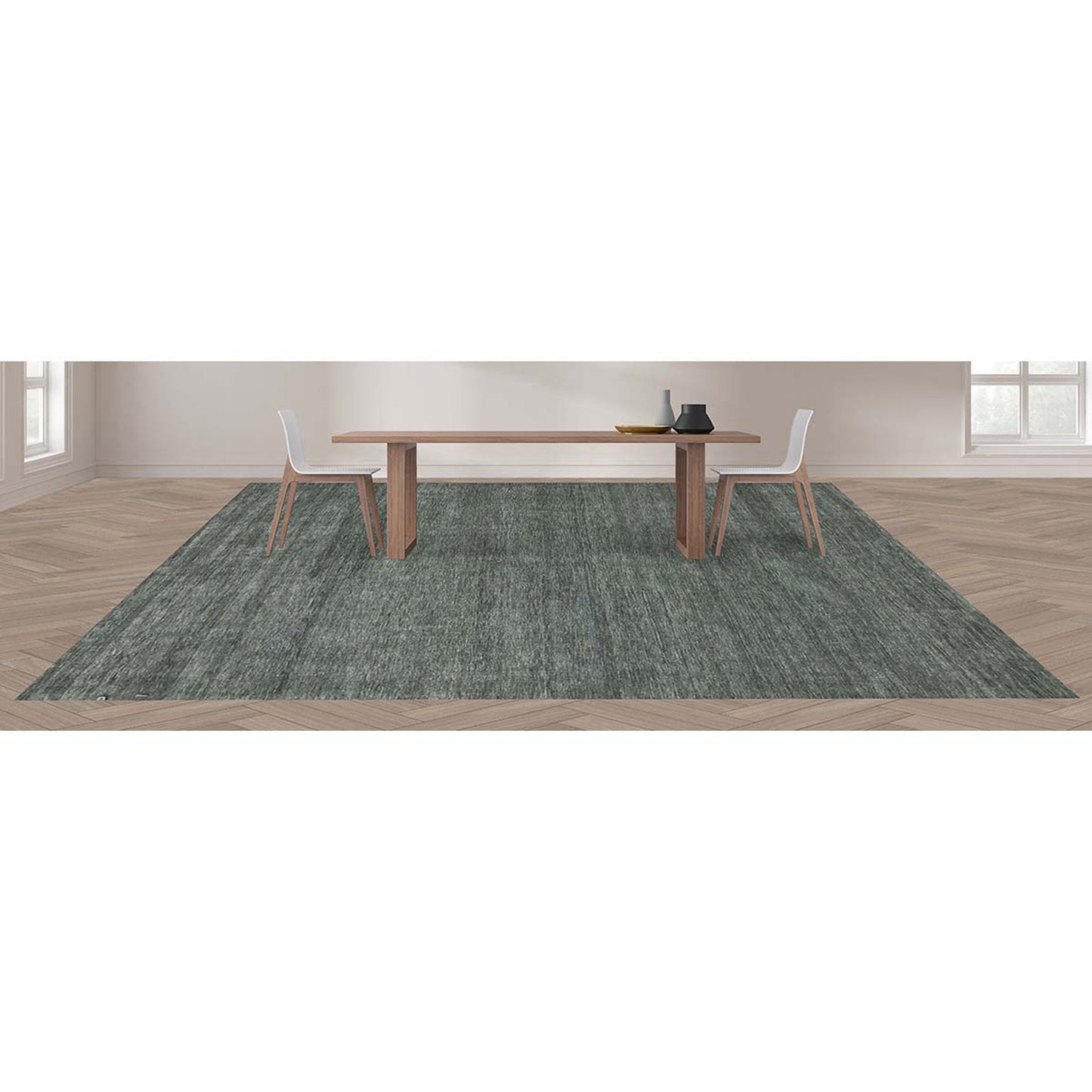 CANTERBURY SILK PLAIN GREEN