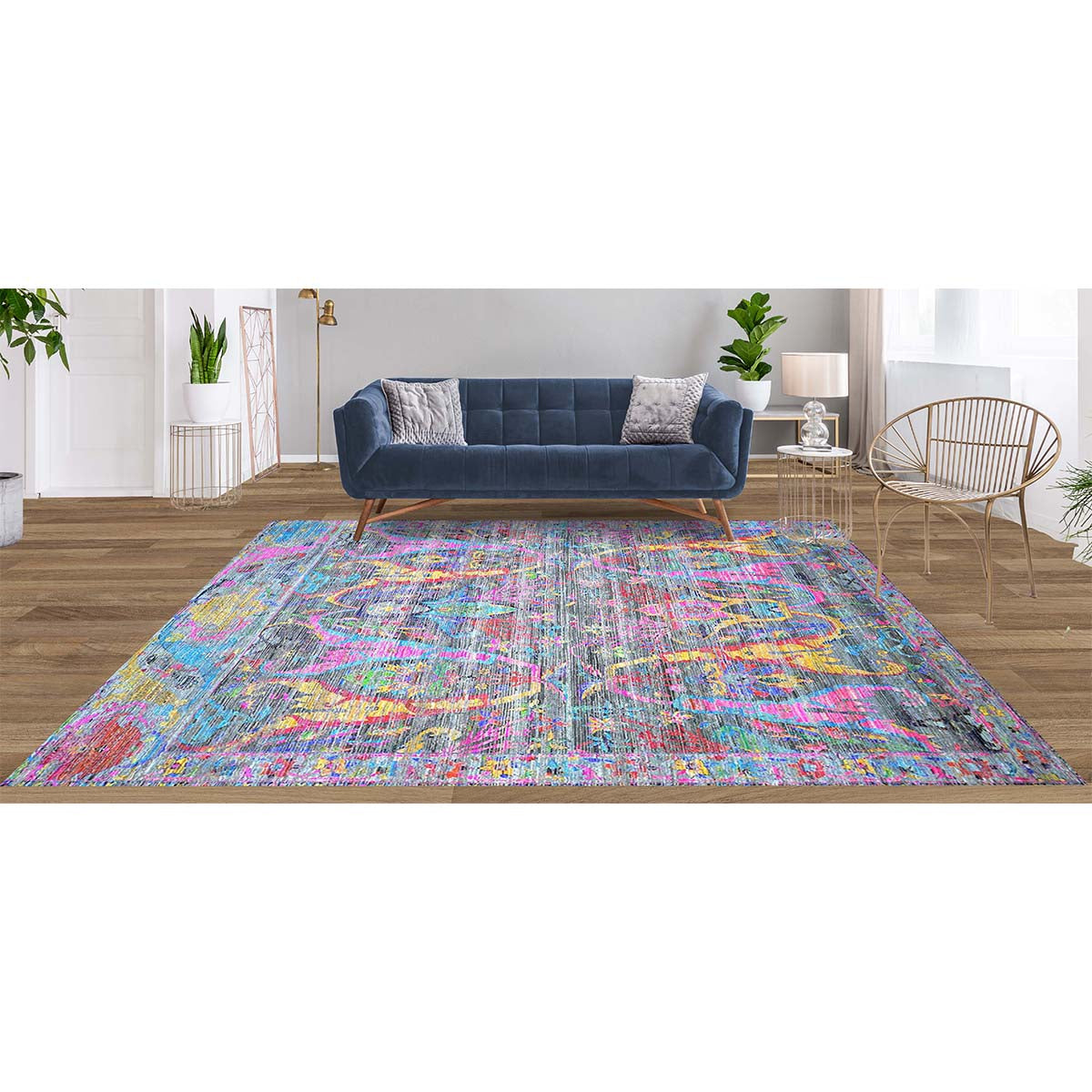 CANTERBURY SILK R-108 MULTI / MULTI