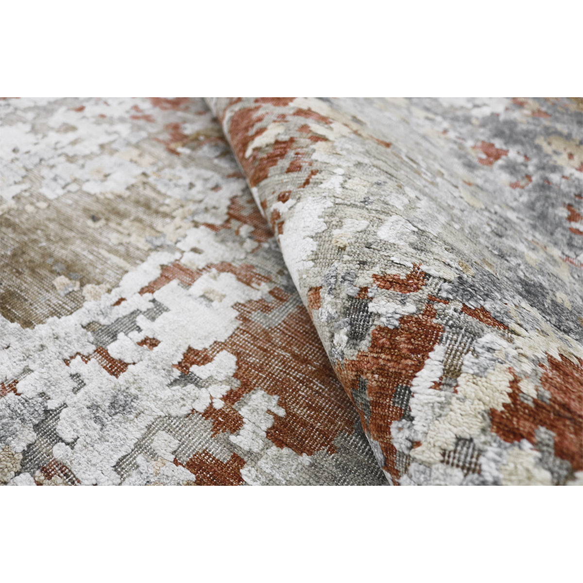 CANTERBURY SILK RP-24 GREY / RUST
