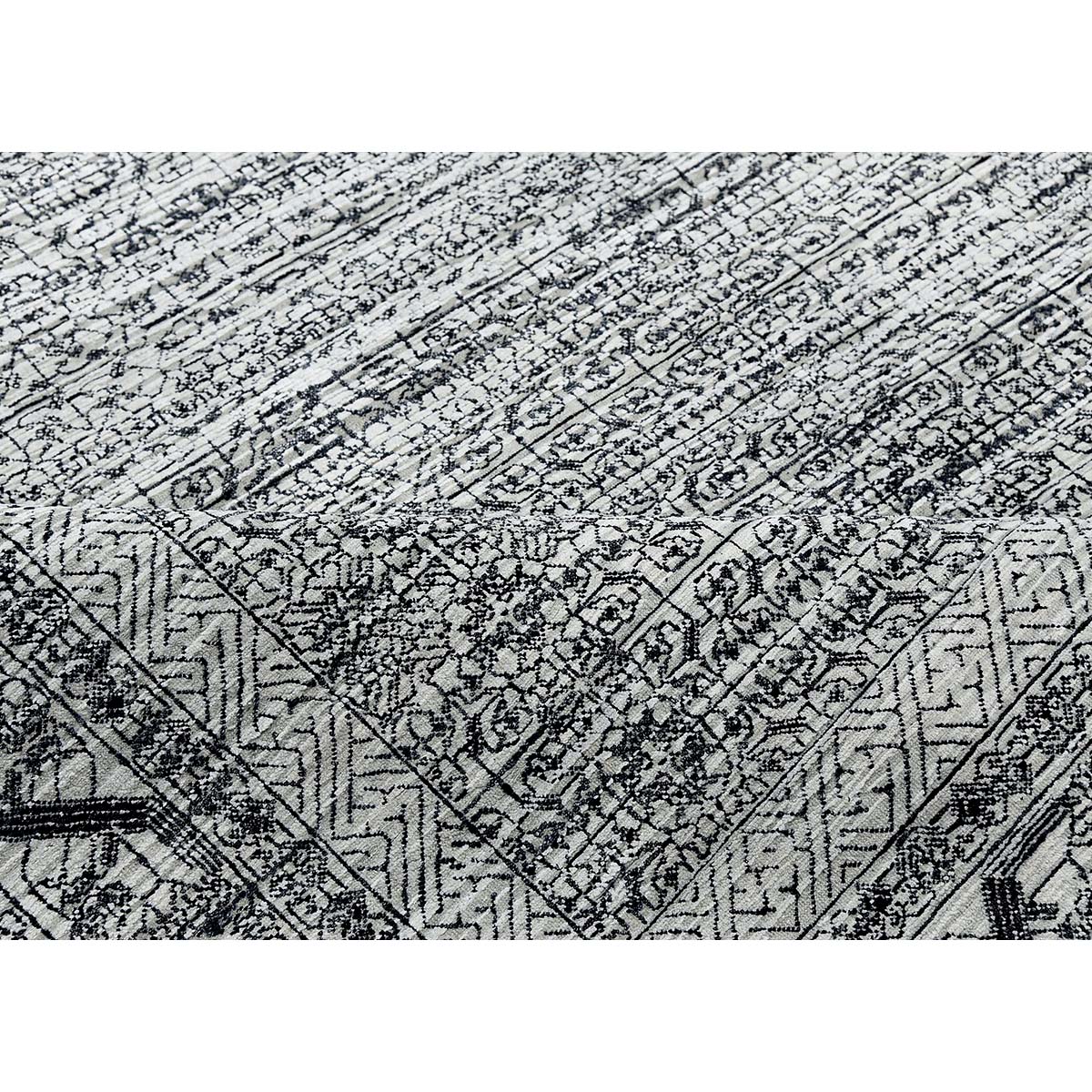 CANTERBURY SILK S145B SILVER / BLACK