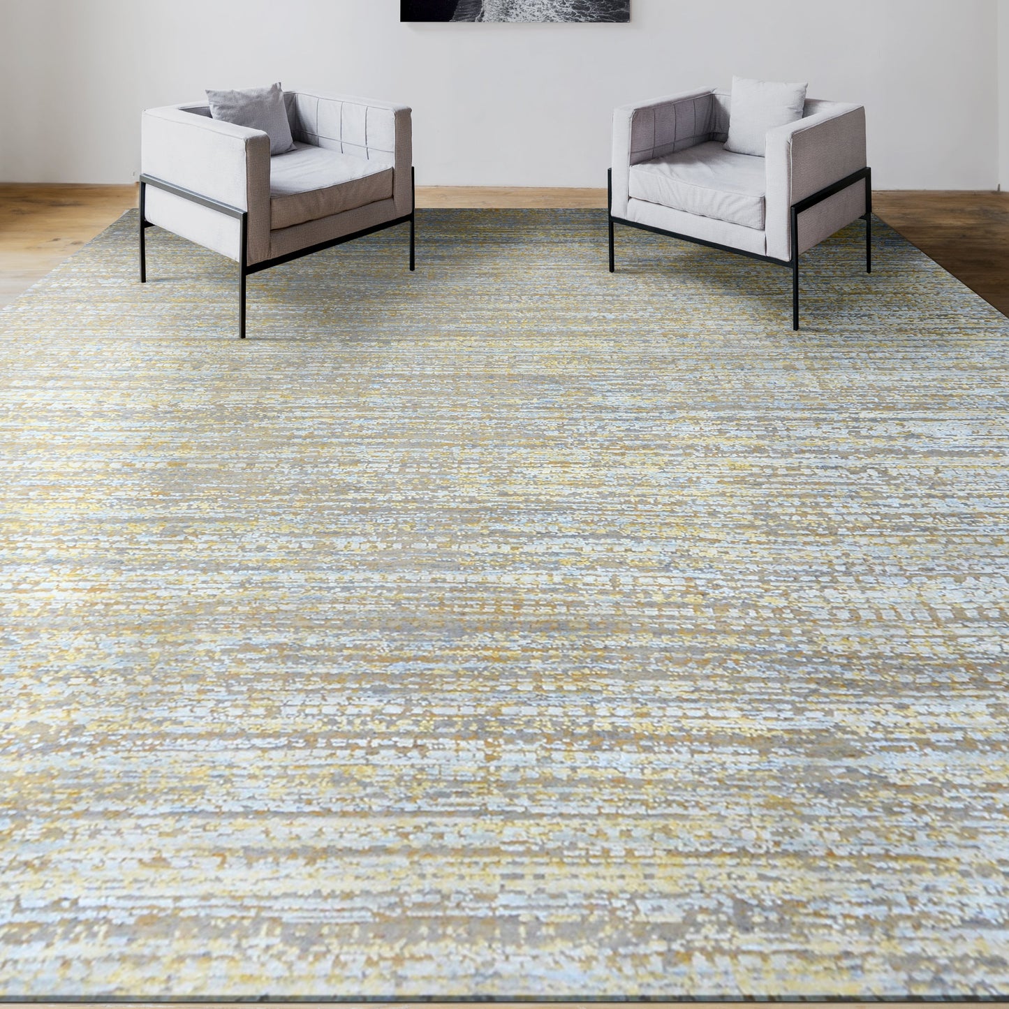 CANTERBURY SILK VJ-153 GOLD / GREY