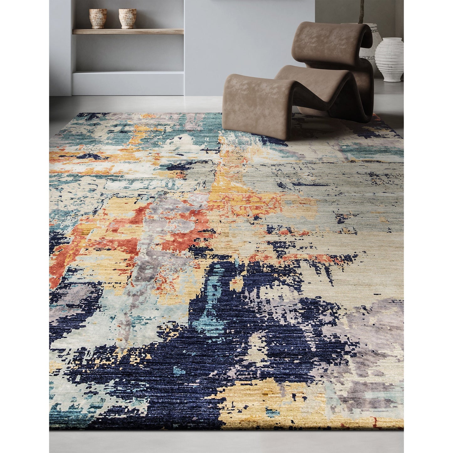 CANVAS ART II E1300 BLUE / LIGHT BLUE