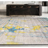 CANVAS ART II E1318 GREY / TURQUOISE