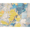 CANVAS ART II E1318 GREY / TURQUOISE
