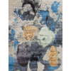 CANVAS ART II KC311 BEIGE / BLUE