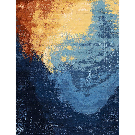 CANVAS ART II KCUT2 DENIM BLUE / GOLD