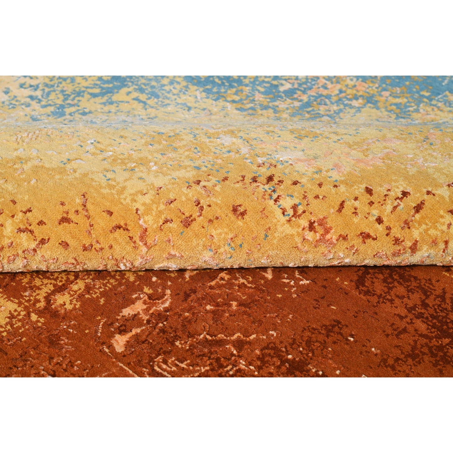 CANVAS ART II KCUT2 DENIM BLUE / GOLD