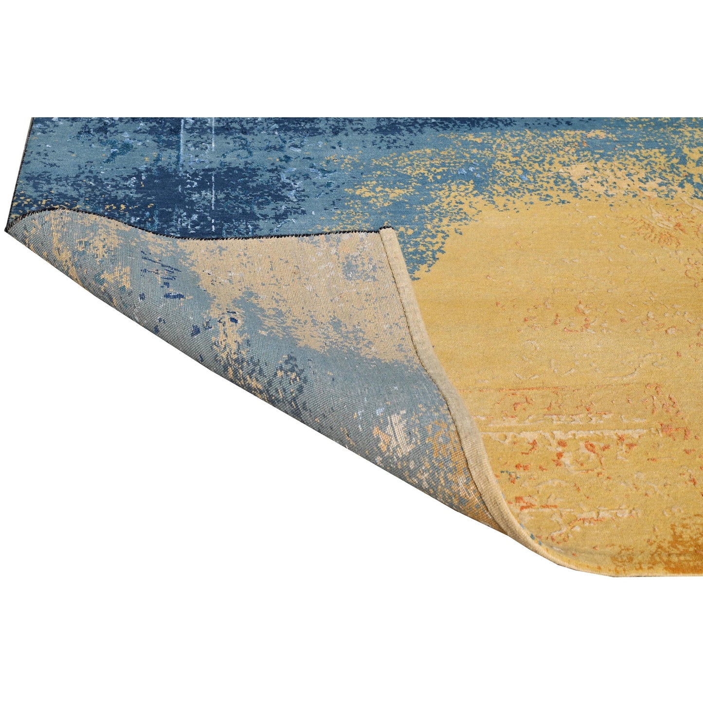CANVAS ART II KCUT2 DENIM BLUE / GOLD