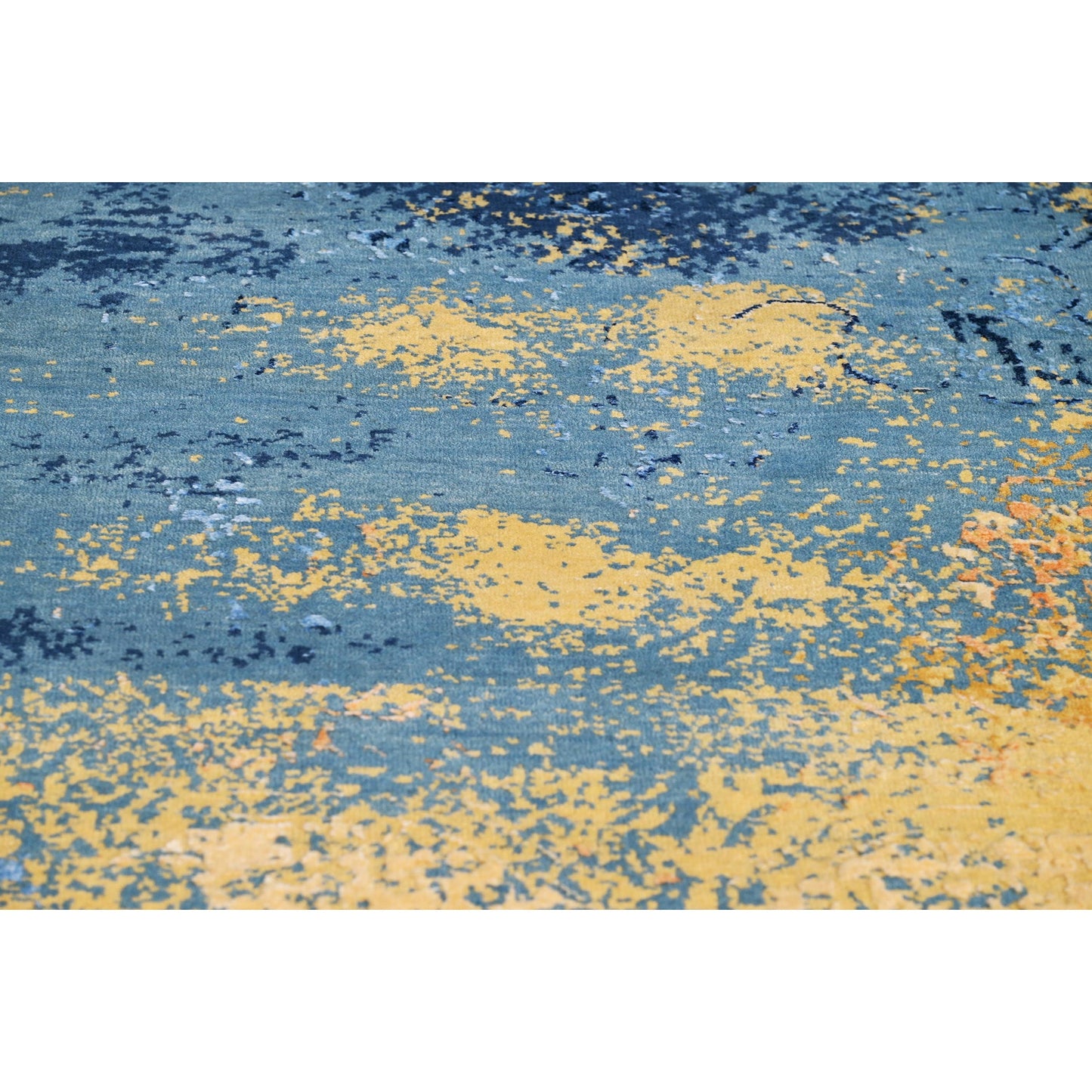 CANVAS ART II KCUT2 DENIM BLUE / GOLD