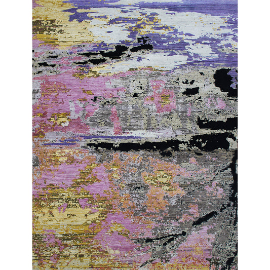 CANVAS ART II SH035 BROWN / YELLOW