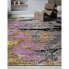 CANVAS ART II SH035 BROWN / YELLOW