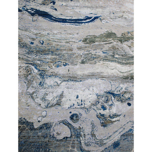 CANVAS ART II SH049 BLUE / GREY
