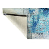 CANVAS ART W/ SILK 2395B BLUE