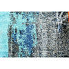 CANVAS ART W/ SILK 2395B BLUE