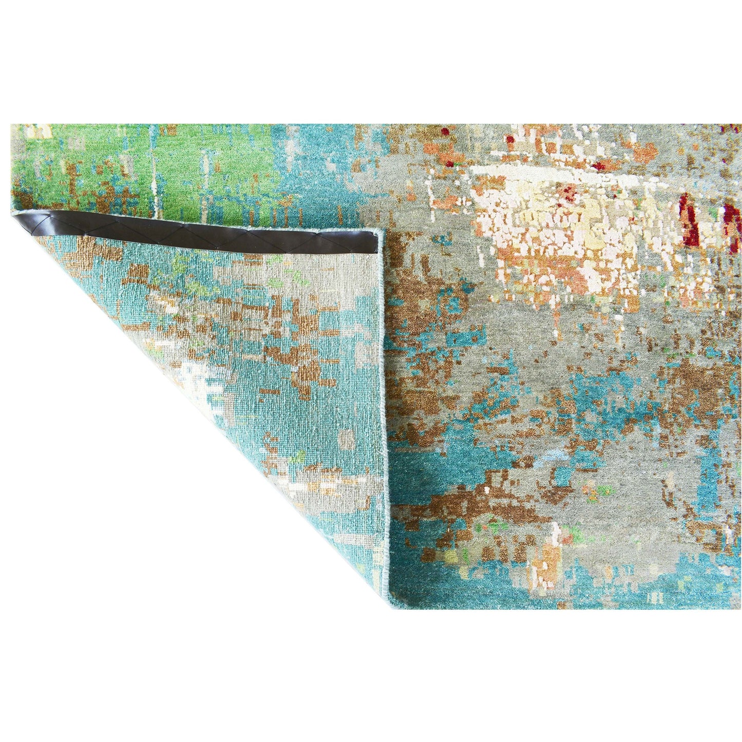 CANVAS ART W/ SILK 7278B MULTI