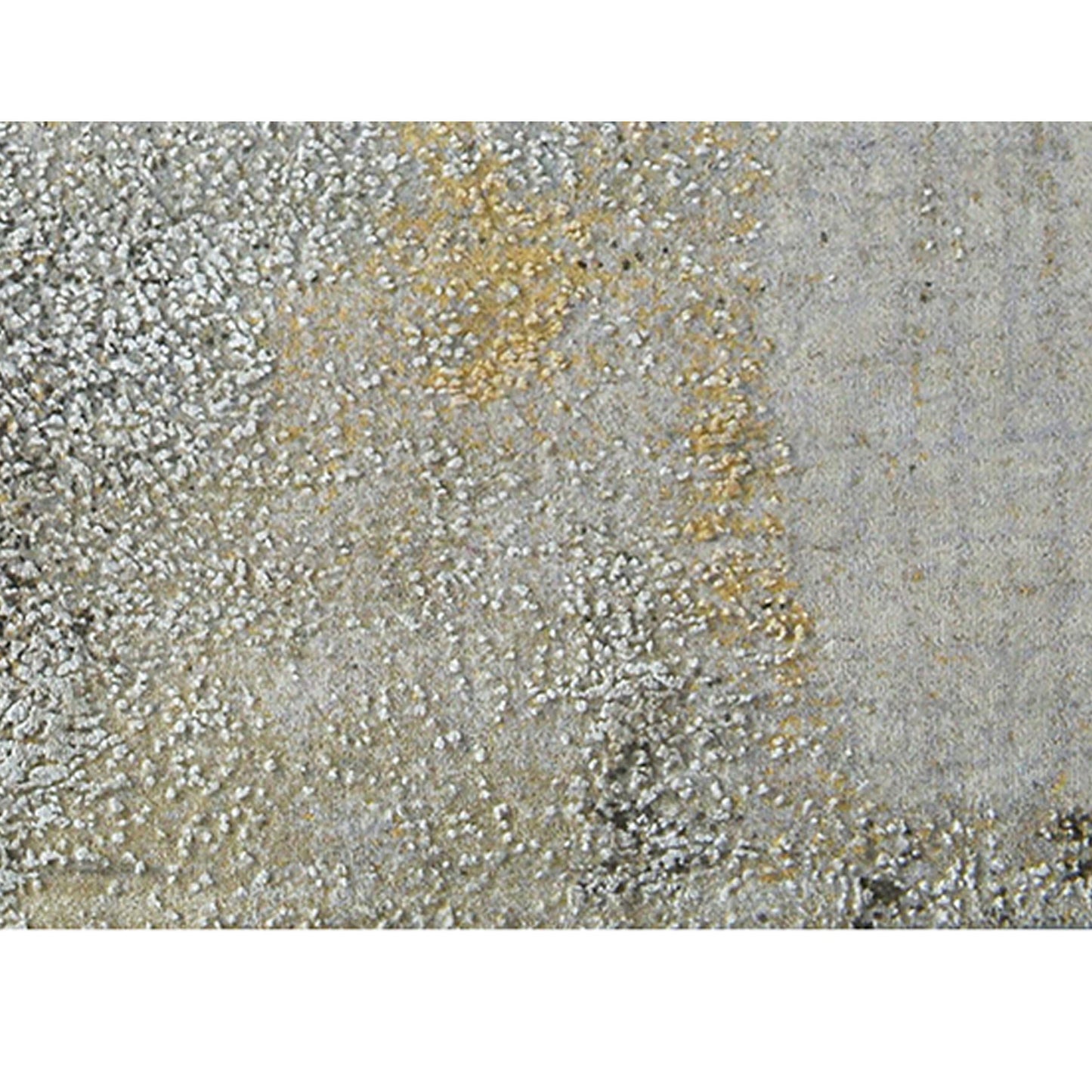 CANVAS ART W/ SILK 9296A CHARCOAL / YELLOW