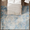 CANVAS ART W/ SILK B1920 BEIGE / LIGHT BLUE
