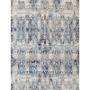 CANVAS ART W/ SILK B1931 IVORY / BLUE