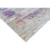 CANVAS ART W/ SILK B1942 SILVER / LILAC
