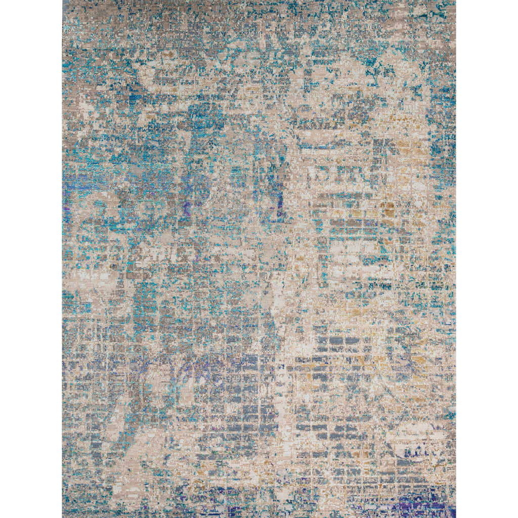 CANVAS ART W/ SILK C1405 GREY / CHARCOAL