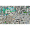CANVAS ART W/ SILK C1601 GREY / CHARCOAL
