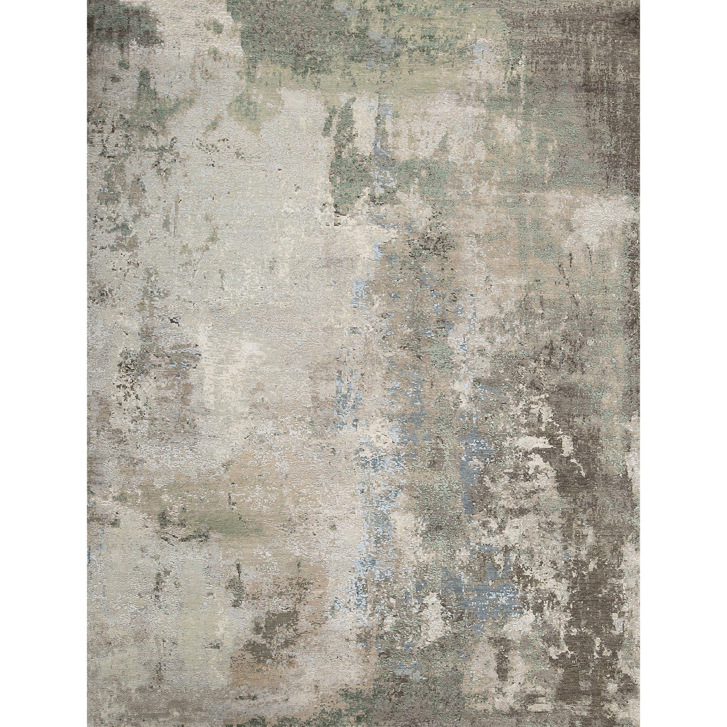 CANVAS ART W/ SILK C2379 GREEN