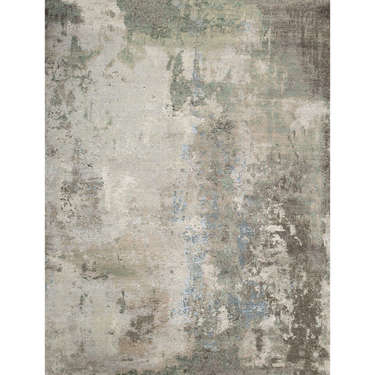 CANVAS ART W/ SILK C2379 GREEN