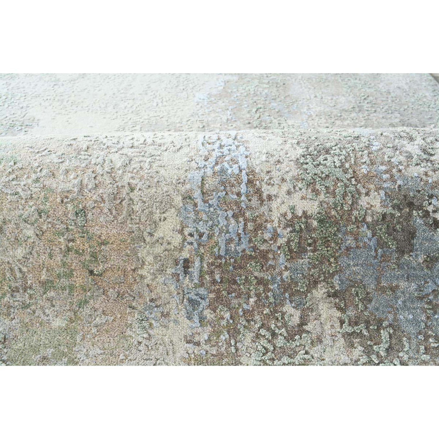 CANVAS ART W/ SILK C2379 GREEN