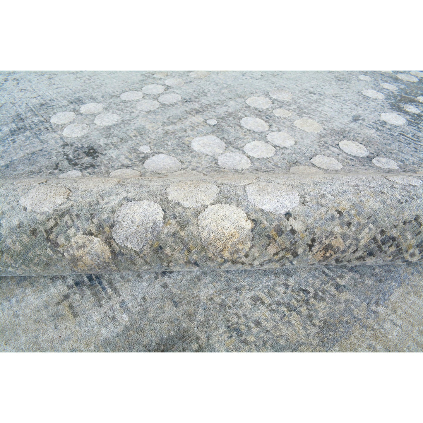 CANVAS ART W/ SILK C2603 BEIGE / CHARCOAL