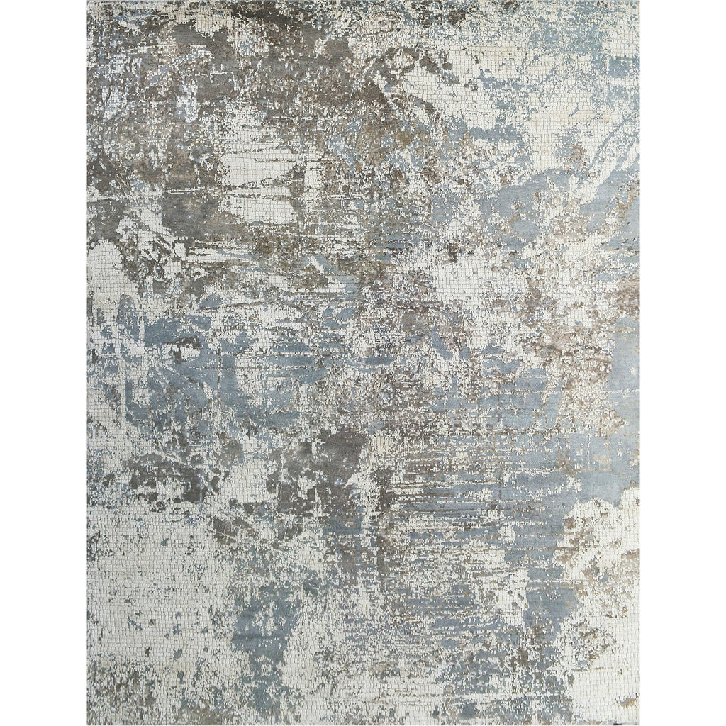 CANVAS ART W/ SILK C2606 BLUE